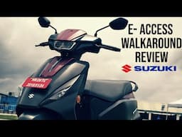Suzuki E Access Walkaround Review | Range, Top Speed, Charging Time, Power, Torque, etc