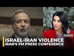 Iran says response to Israel is self defence, blames Tel Aviv for sabotaging US-Iran diplomacy