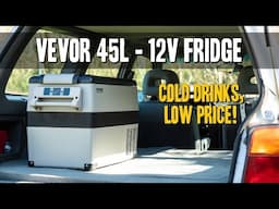 VEVOR 45L Car Fridge Review – Best Budget 12V Fridge for Overlanding?