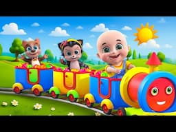 My Choo Choo Train Song New Compilation | Baa Baa Black Sheep | Baby Cartoon & Kids Songs Baby Bobo