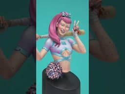just paintin' a cheerleader