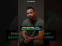 STOP REACTING, START RECOVERING WITH INTENT. #cfs #cfsme #mecfs #chronicfatiguesyndrome