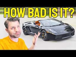 Fixing a Lamborghini Is Actually Pretty Simple - At Home DIY