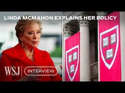 The Woman Leading Trump’s War on Universities Like Harvard | WSJ