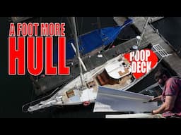 Adding a FOOT to my Sail Boats Hull