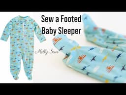 Sew a Baby Footed Sleeper