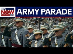 FULL PARADE: US Army 250 year celebration, with fireworks, concert, Trump speech