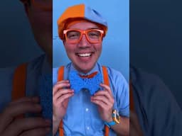Blippi Foam Slime ASMR Test! #shorts #Blippi #challenge