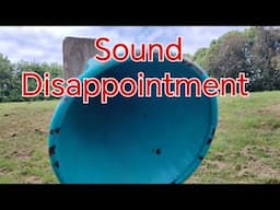 Sound Disappointment