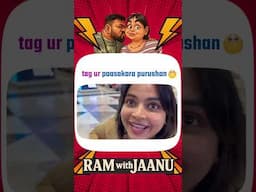 Tag your paasakara purushan❤️😄| @ramwithjaanu