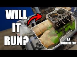 We Fully Restored A 2 Cylinder John Deere Engine From The 1940's!