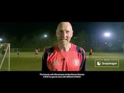 Chasing Dreams & Scoring Goals: Inside the Snapdragon × Manchester United Soccer Schools Experience