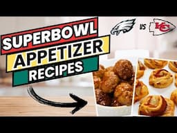 Top 5 Easy Game Day Appetizers | Super Bowl Appetizers | Crowd Pleasing Favorites!