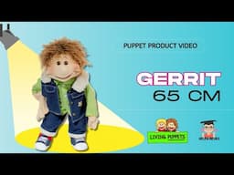 Gerrit, a 65 cm big bestseller by Living Puppets