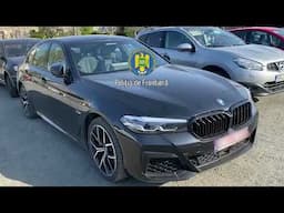 Două autoturisme căutate de autorităţi, descoperite la frontieră