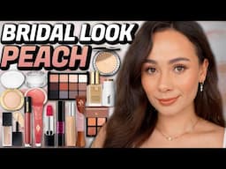 PERFECT Peach Bridal Makeup