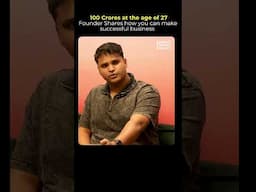 100 CRORES at 27! Listen To His Advice