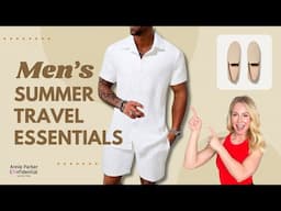 FOR MEN! 15 STYLISH SUMMER TRAVEL ESSENTIALS