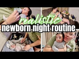 MY REALISTIC NIGHT ROUTINE WITH A NEWBORN // BEDTIME ROUTINE