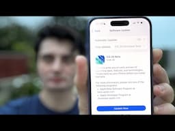 iOS 26 Beta HANDS ON — What’s New! (iPhone 16 Pro)