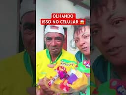 OLHANDO ISSO NO CELULAR #janeladoriso