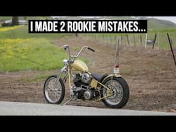 1984 Big Twin Evo Chopper Build Part 9 | First Ride!