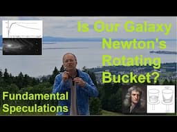 Is Our Galaxy Newton's Rotating Bucket? (Fundamental Speculations)