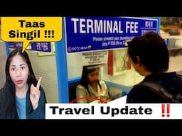 Terminal Fees Increase for Domestic and International Flight Effective September 2025