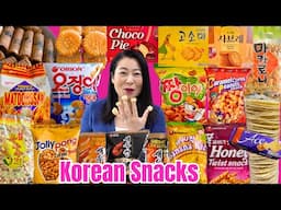 ❗️FAMOUS Korean Snacks you MUST-TRY❗️ Sweet, Savory & Traditional Koreans Snacks popular for decades