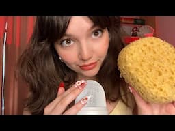 Slow and Gentle ASMR For Sleep (Breathy Rambles, Tapping, Mouth Sounds, More!)