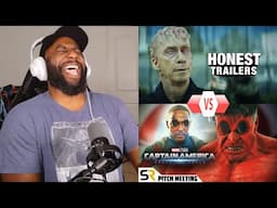 Captain America: Brave New World Pitch Meeting Vs. Honest Trailers | Reaction