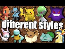 when Pokemon changes its art style...
