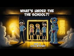 "What’s Hidden Under the School" | Civil Engineering Mystery Anime – Part 2