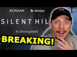 BREAKING!! Silent Hill 1 Remake CONFIRMED by Konami!!