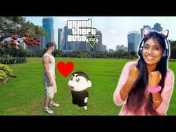 Franklin Meets Shinchan For The First Time in GTA 5 !!!