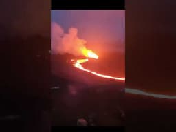 Volcanic eruption in Iceland. Summer 2023