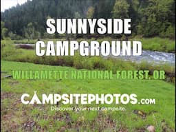 Sunnyside Campground - Willamette National Forest, OR