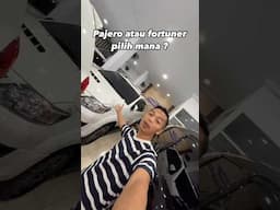 Kamu pilih fortuner atau pajero bekas ? #alirahmantv #pajero #fortunerbekas