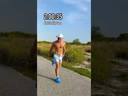 How long can I hold the WORLD RECORD MARATHON PACE?!