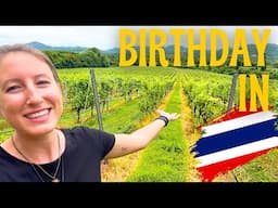 My Birthday in Thailand 🇹🇭 Monsoon Valley Winery & Intercontinental Hua Hin with @danny_and_diggy