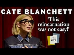 Cate Blanchett reads a wonderfully bizarre letter to a stranger