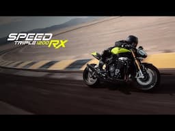 The all-new Triumph Speed Triple 1200 RX Limited Edition