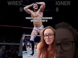 Tell me I’m wrong! #wrestlersasdesignerbrands #wwe #wrestling #fashion #funny #fashionfail