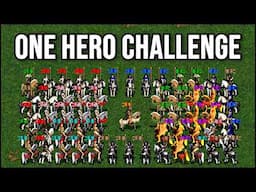 Heroes of Might and Magic 3: One Hero Challenge! (Part One)