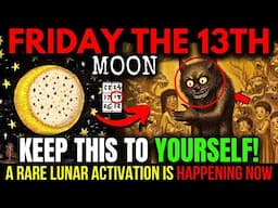 The MOON Has a MESSAGE for YOU This FRIDAY the 13th! Never TELL These SECRETS! Be Prepared!
