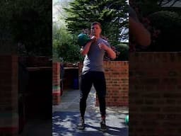 Top 6 exercises for strong legs with kettlebell