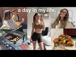 A DAY IN MY LIFE | date night meal, asos hq, home gym updates