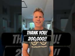 200k Subscribers!! THANK YOU for being part of this!