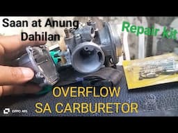 Honda TMX Supremo Carburetor gas Overflow