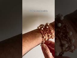Collana con bracciale abbinato #crochet #uncinetto#bijoux